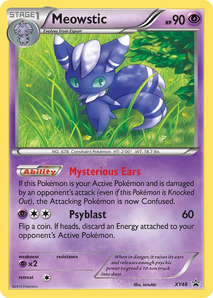 Meowstic, XY48