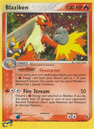 Blaziken, 3/109