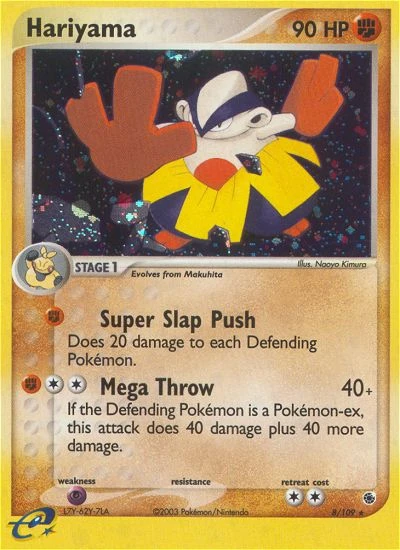 Hariyama, 8/109