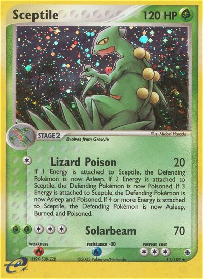 Sceptile, 11/109
