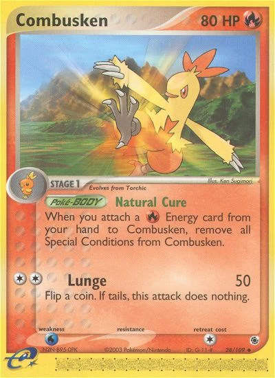 Combusken, 28/109
