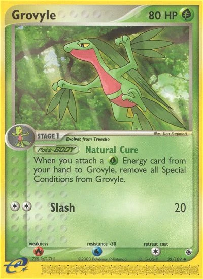 Grovyle, 32/109