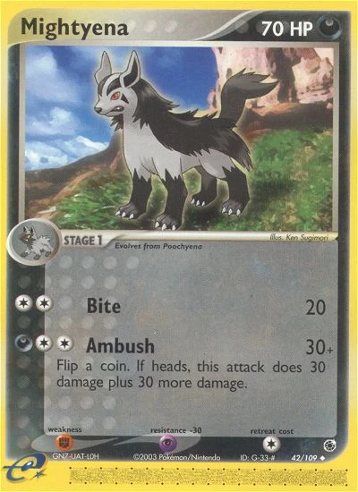 Mightyena, 42/109