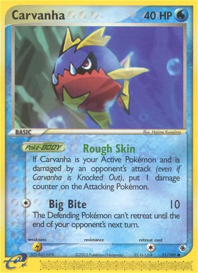 Carvanha, 51/109