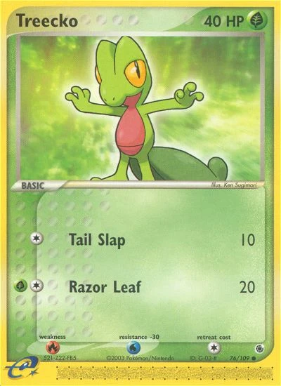 Treecko, 76/109