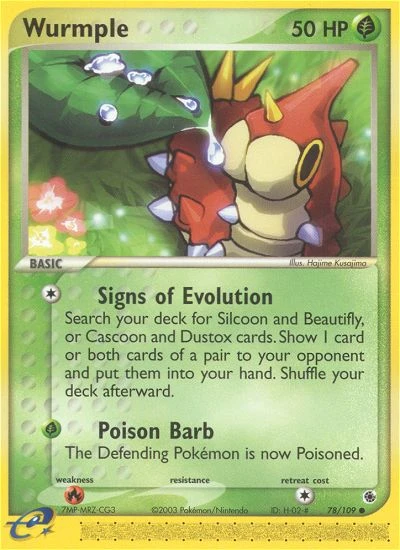 Wurmple, 78/109