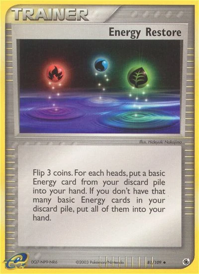 Energy Restore, 81/109