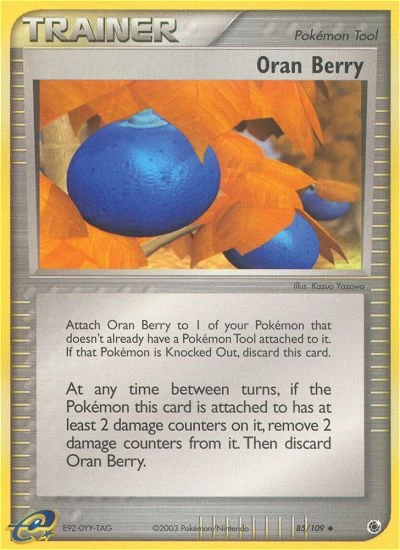 Oran Berry, 85/109