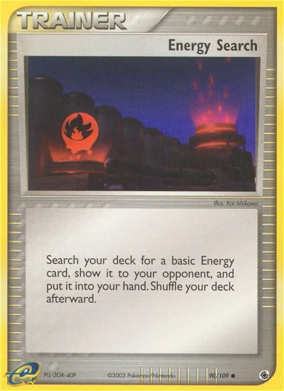Energy Search, 90/109
