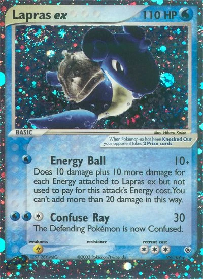 Lapras ex, 99/109