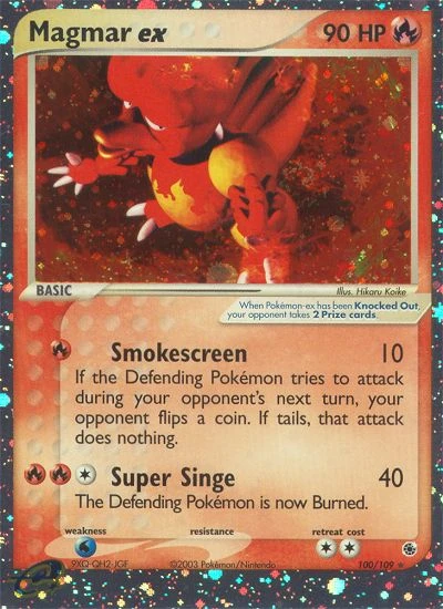 Magmar ex, 100/109