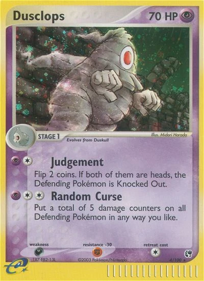 Dusclops, 4/100