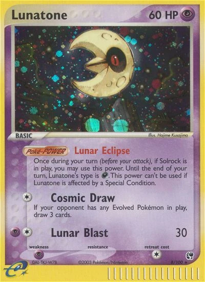 Lunatone, 8/100