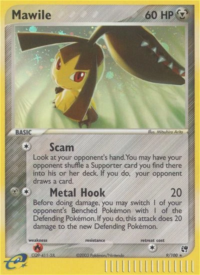 Mawile, 9/100