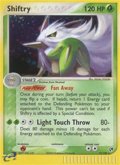 Shiftry, 12/100