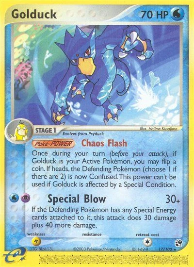 Golduck, 17/100