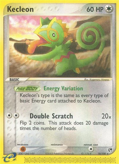 Kecleon, 18/100