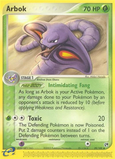 Arbok, 29/100