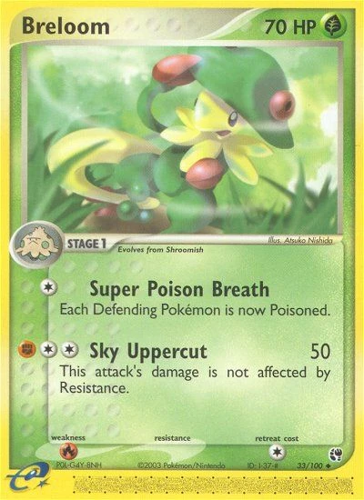 Breloom, 33/100