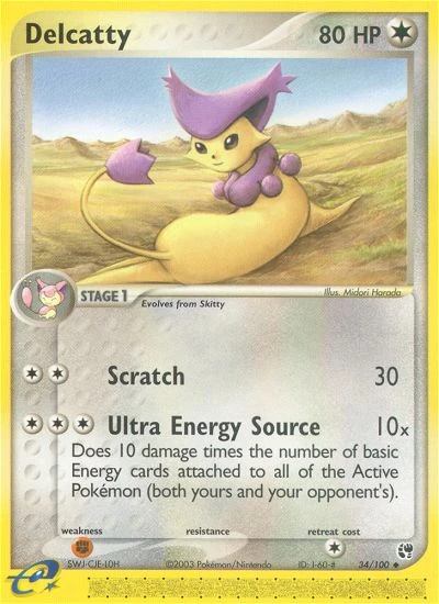 Delcatty, 34/100