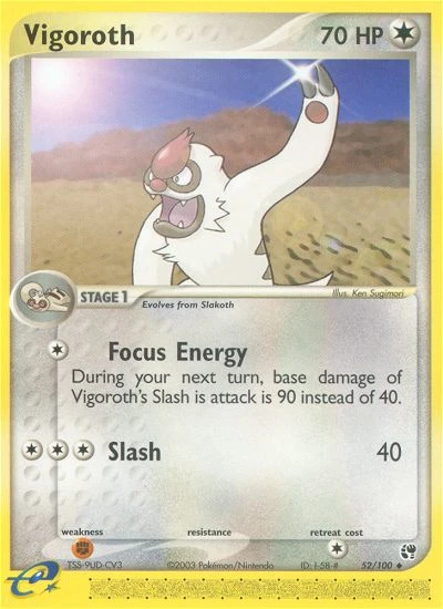 Vigoroth, 52/100