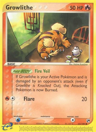 Growlithe, 65/100
