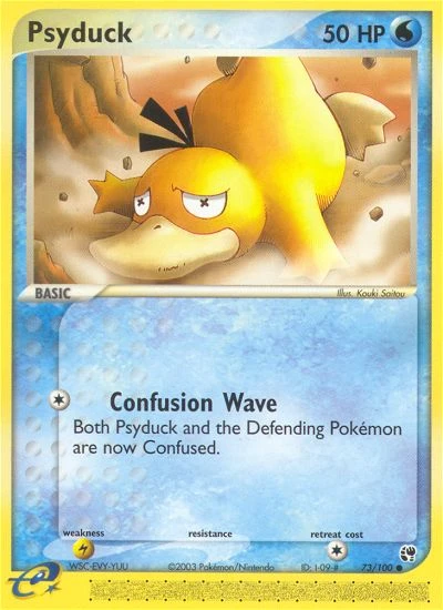 Psyduck, 73/100