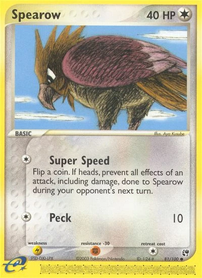 Spearow, 81/100
