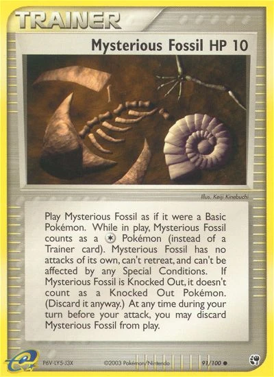 Mysterious Fossil, 91/100