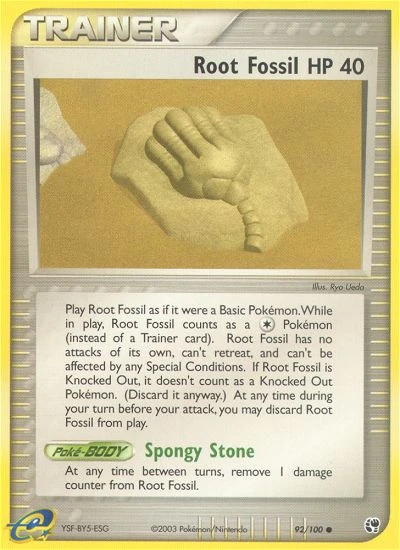 Root Fossil, 92/100