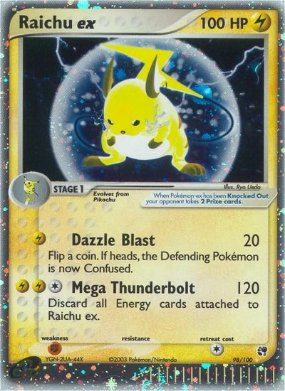 Raichu ex, 98/100