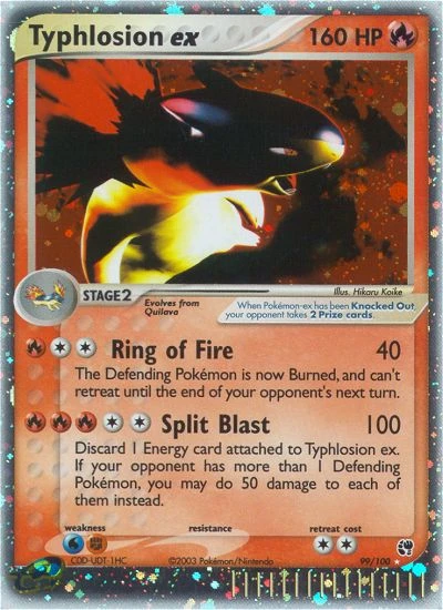 Typhlosion ex, 99/100