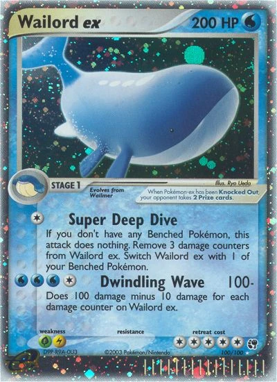 Wailord ex, 100/100