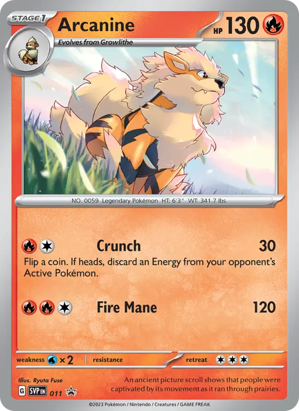 Arcanine, 011/075