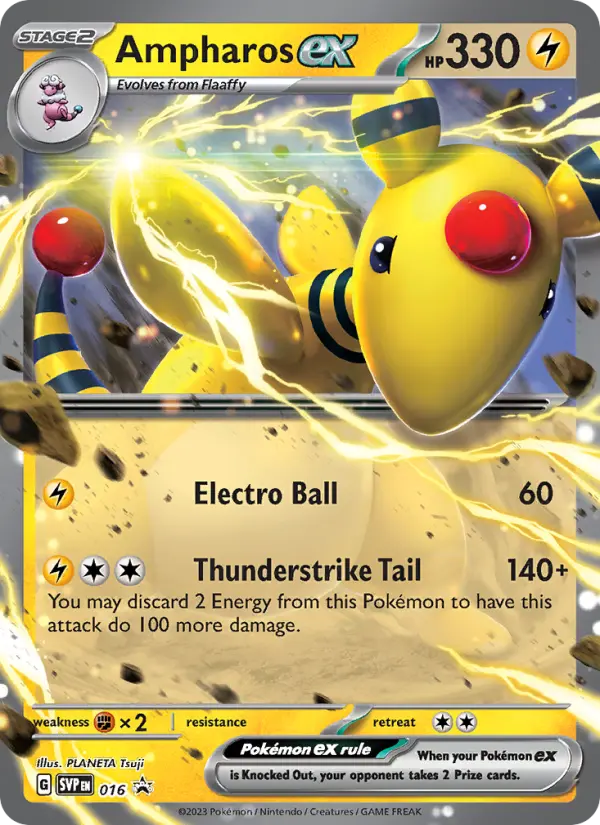 Ampharos ex, 016/075