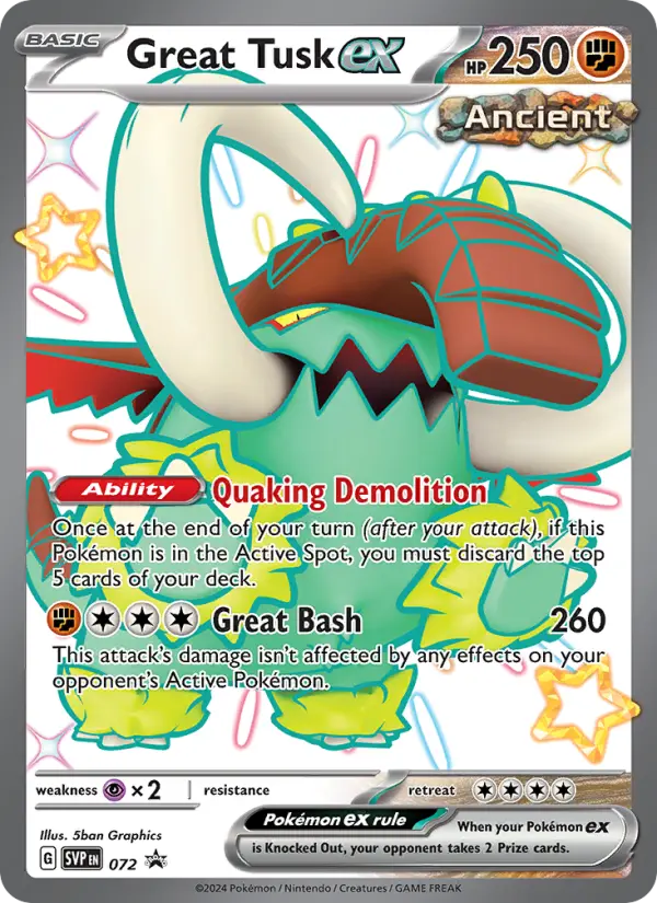 Great Tusk ex, 072/075