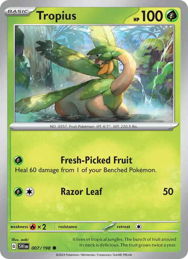 Tropius, 007/198