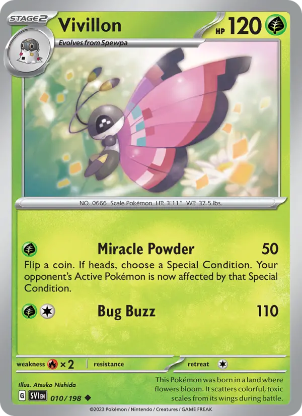 Vivillon, 010/198