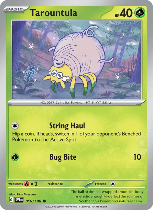 Tarountula, 016/198
