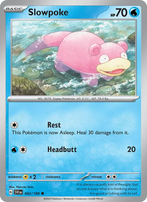 Slowpoke, 042/198