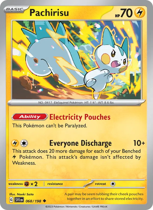 Pachirisu, 068/198