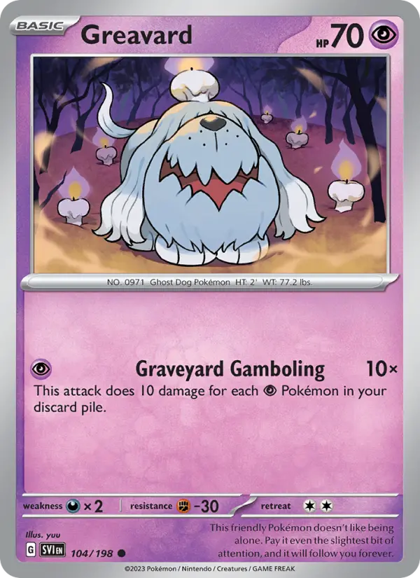 Greavard, 104/198