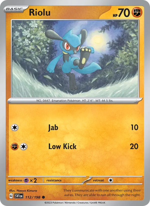 Riolu, 112/198