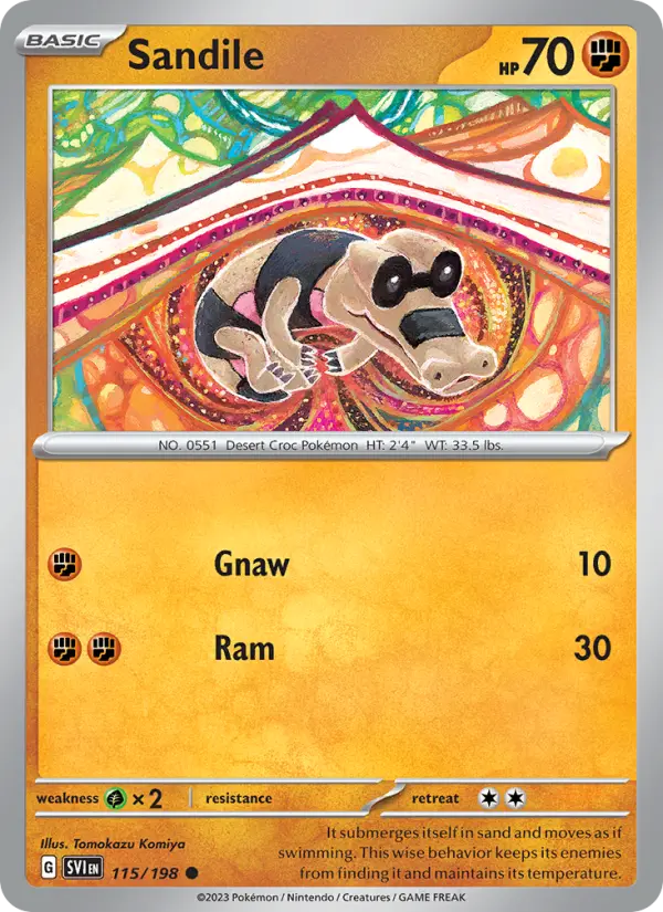 Sandile, 115/198