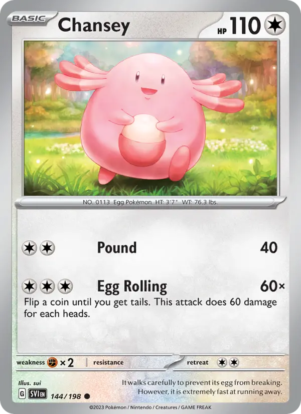 Chansey, 144/198