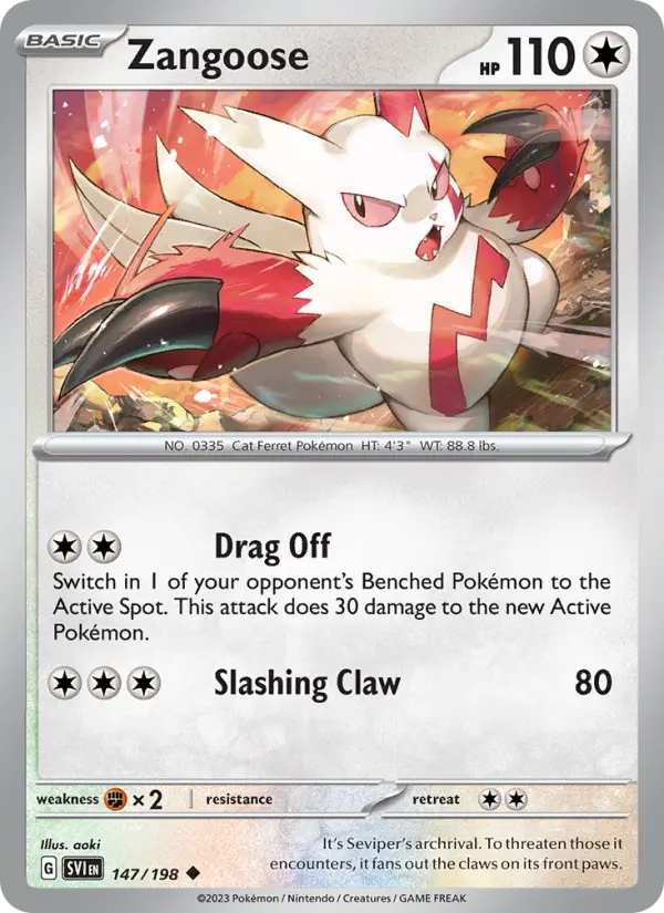 Zangoose, 147/198