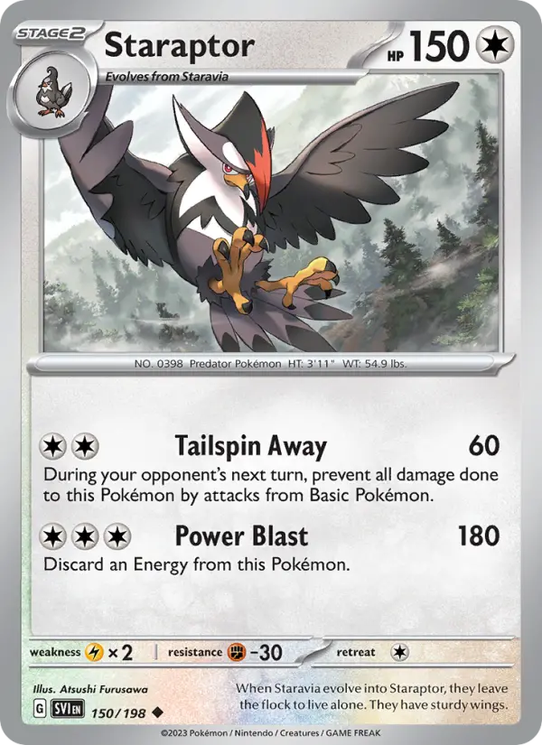 Staraptor, 150/198