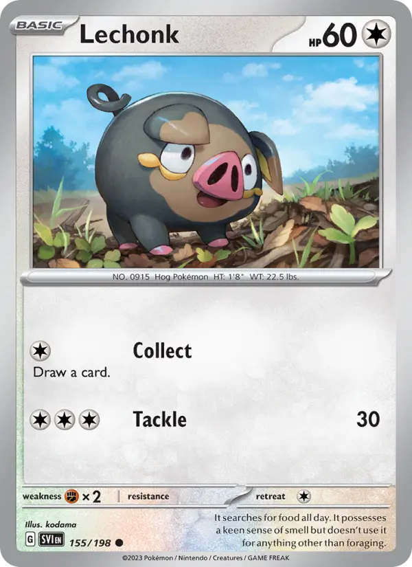 Lechonk, 155/198