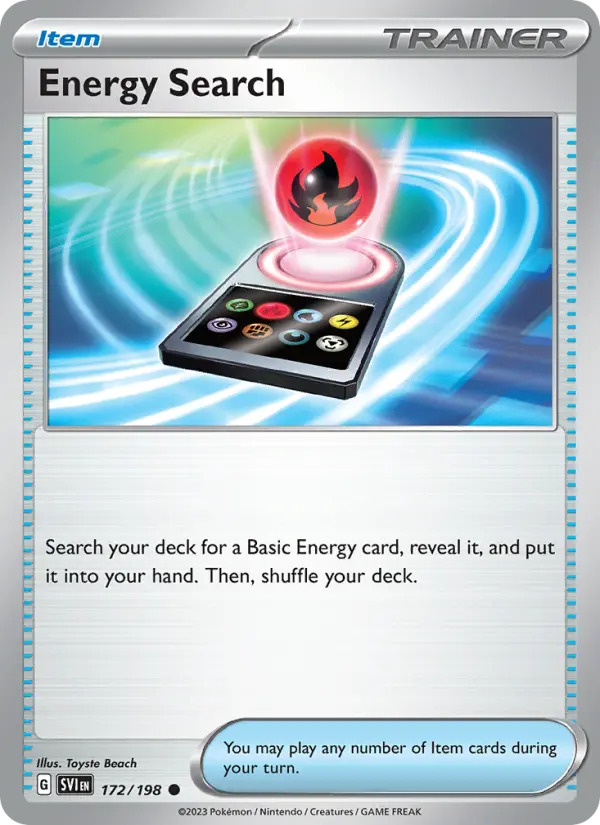 Energy Search, 172/198