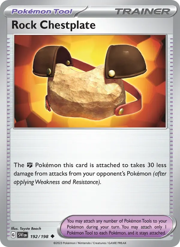 Rock Chestplate, 192/198